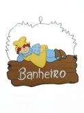 Cordão Banheiro Menina